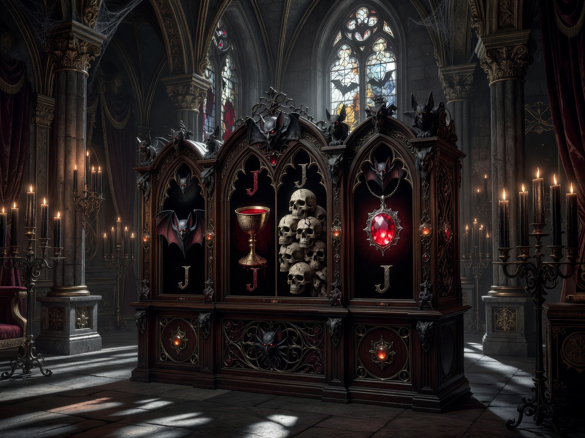 Dracula Slot themed artwork featuring vampire symbols, gothic reels, and dark luxury fantasy environment